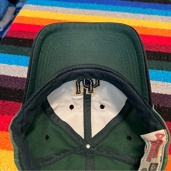 Vintage Oregon ducks Adjustable Hat interlocking UO hand washed - Picture 14 of 16